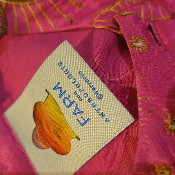 Farm Rio x Anthropologie Short-Sleeve Button-Front Mini Dress, Retail $230.00US - Picture 13 of 16